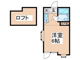 ハイツサザンクロスの物件間取画像